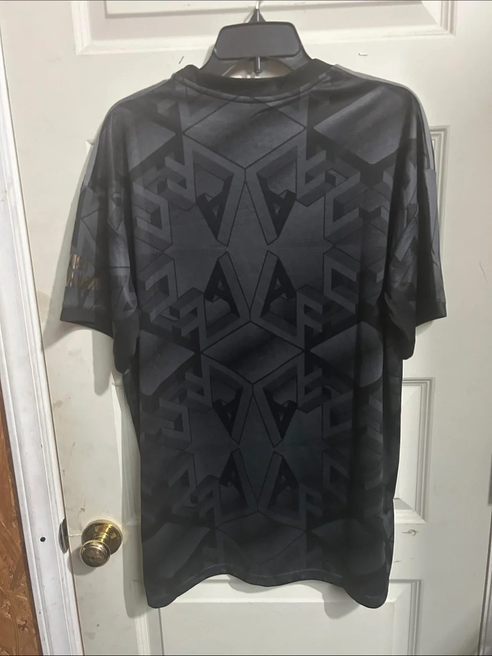 adidas Arsenal Black and Gold Training Jersey
